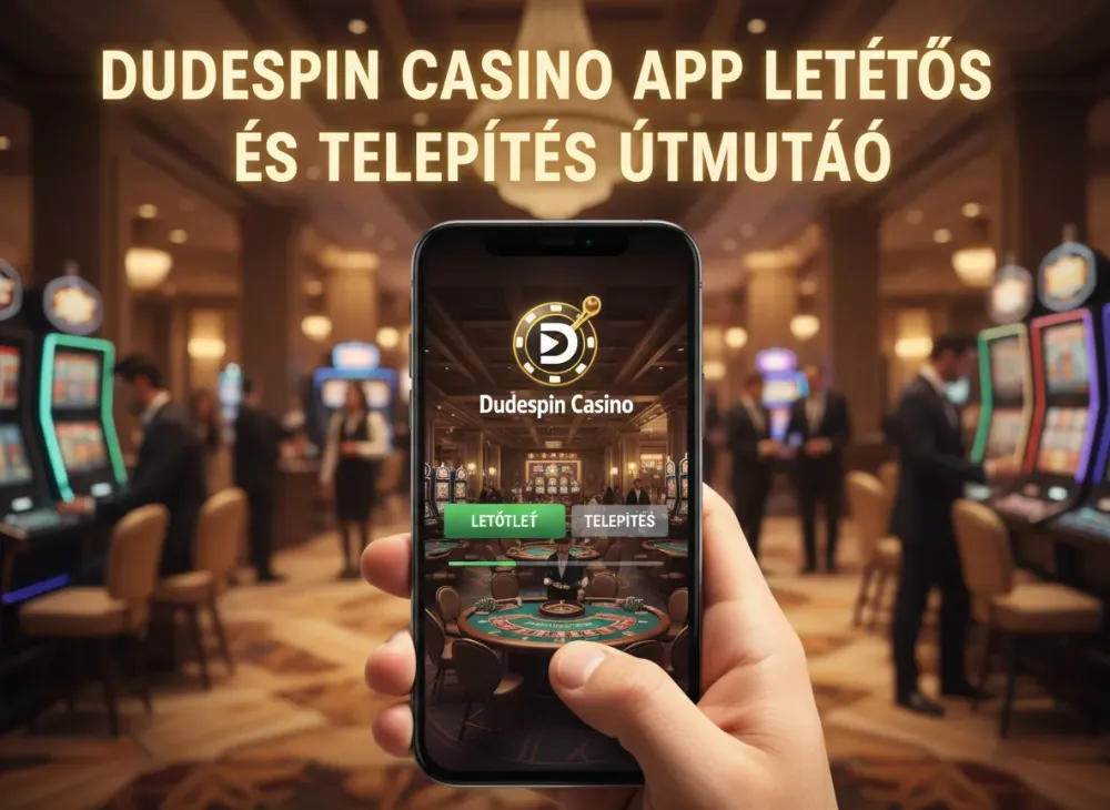 Dudespin casino app letöltés és telepítés útmutató