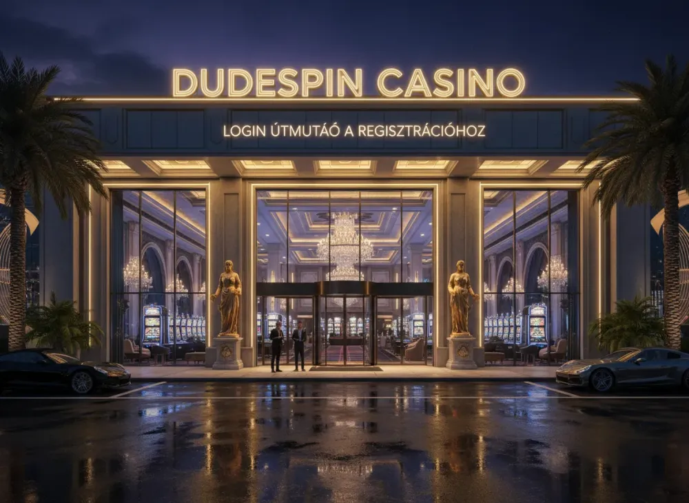 Dudespin casino login útmutató a regisztrációhoz