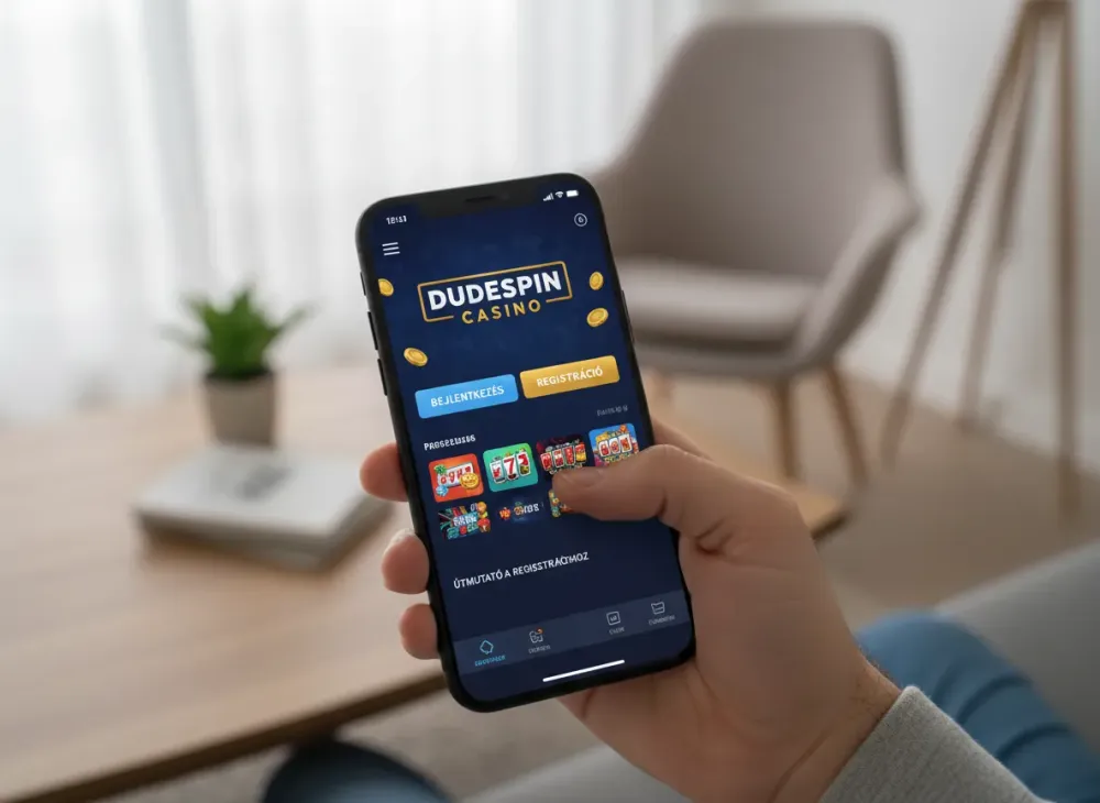 Dudespin casino login útmutató a regisztrációhoz